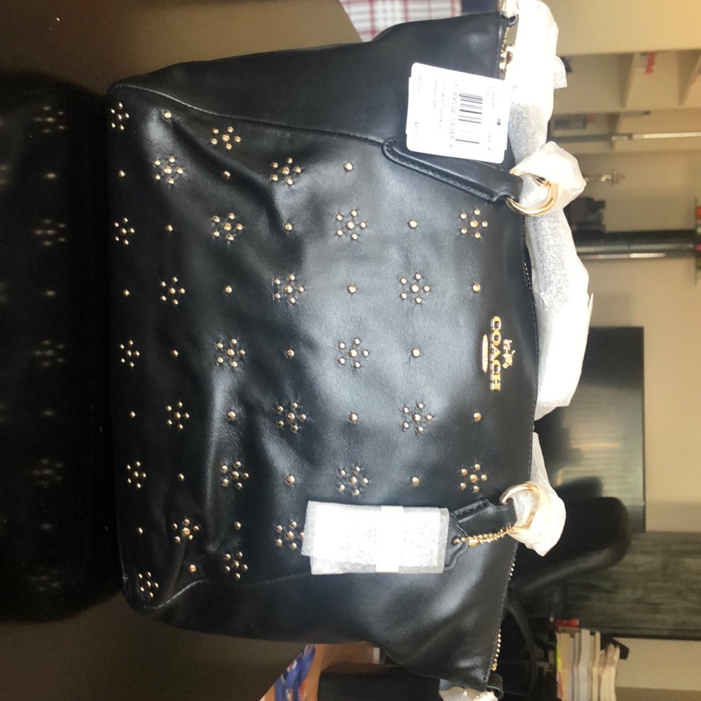 Coach leather purse